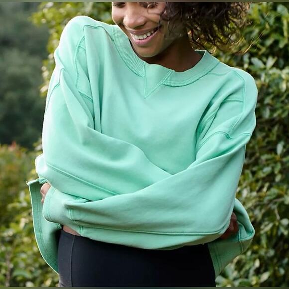 New FP MOVEMENT x Hatch Intercept SALTED LIME Pullover S SPRING! - Picture 4 of 8